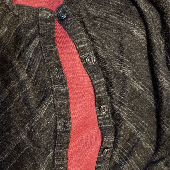 Grey Jacob Wrap Around Sweater - Picture 15 of 16